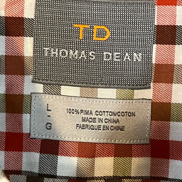 Thomas Dean long sleeve Oxford - Picture 3 of 4